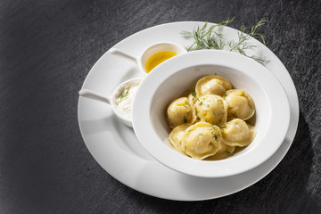 ペリメニ　ロシアの餃子　 Pelmeni Russian dumplings