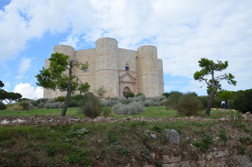 Fototapeta na wymiar Castel del Monte of Andria. Puglia. italy.