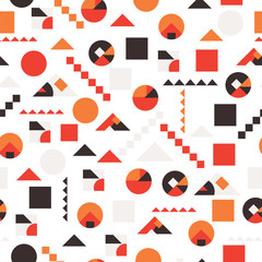 Seamless pattern in abstract