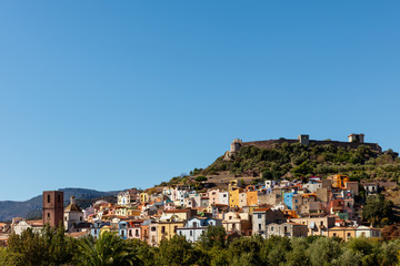 Fototapeta na wymiar Bosa, Sardinia, Italy