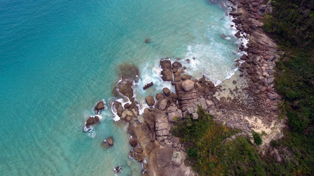 Praia Vista áerea Lopes Mendes Ilha Grande