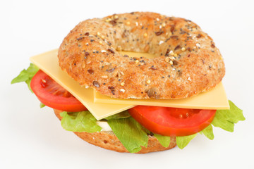 Bagle mit Gouda