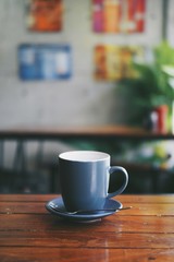 coffee in cafe coffee shop