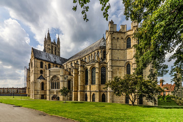 Canterbury Cathedral - obrazy, fototapety, plakaty