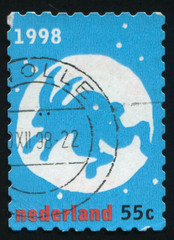 Naklejka premium merry christmas holiday