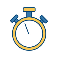 Timer chronometer symbol icon vector illustration graphic design