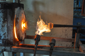 Blowing Glass