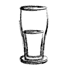 Glass of beer icon vector illustration graphic design