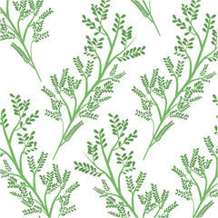 Green Leaves background icon vector illustration graphic design