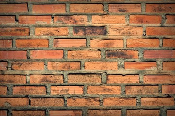 Background of old vintage brick wall,Background of brick wall texture,brick wall