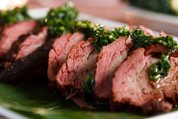 Plated Beef Tenderloin