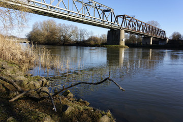 Fototapeta premium Stadtansicht Schweinfurt, Unterfranken, Bayern, Deutschland Stadtansicht Schweinfurt, Unterfranken, Bayern, Deutschland