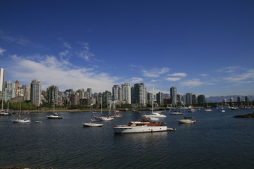 Vancouver and its highlights -- skyscrapers