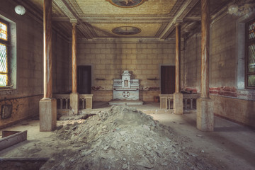 Excavated Church