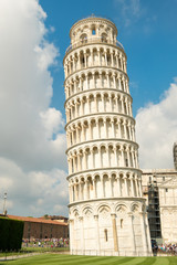 Fototapeta na wymiar The leaning tower of Pisa