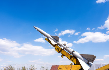Military Defender Rocket Ready For Launching