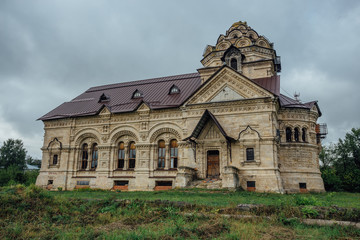Fototapeta na wymiar Church of St. Demetrius of Thessalonica in Lipetsk Region
