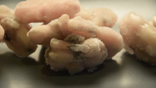 Gefrorene fr&ouml;sche Frozen frogs 冷冻的青蛙 Rane surgelate Grenouilles Ranas congeladas video gel&eacute;es