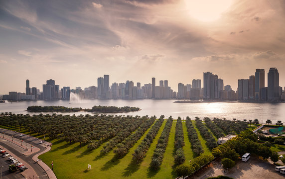 Sharjah Skyline Dubai UAE