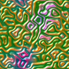 Surreal psycho jelly organism skin seamless texture