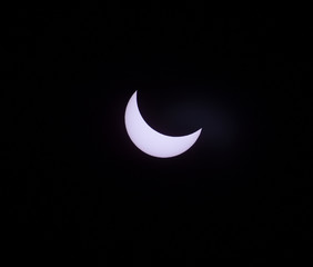 Obraz na płótnie Canvas Solar eclipse, August 2017