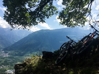 Aussicht über Südtirol