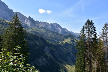 Fototapeta premium Aravis chain view