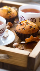 cake and tea