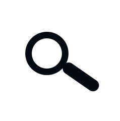 loupe, magnifying glass search icon