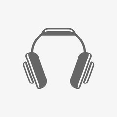 headphones vector icon