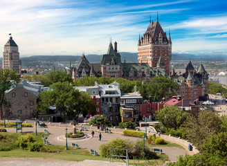 Fototapeta premium Quebec Skyline