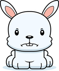 Fototapeta premium Cartoon Angry Bunny