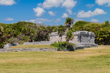 Ruins of the ancient Maya city Tulum, Mexico