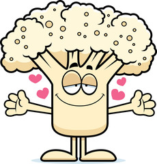 Cartoon Cauliflower Hug