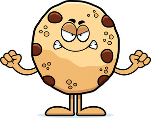 Angry Cartoon Cookie