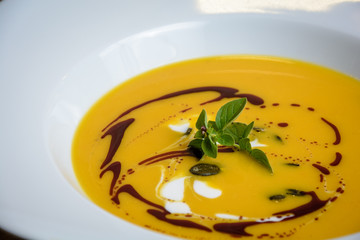 Kürbiscremesuppe Kürbissuppe
