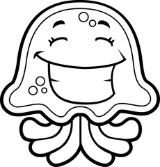 Jellyfish Smiling