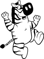 Zebra Jumping