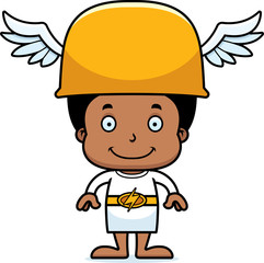 Cartoon Smiling Hermes Boy