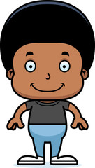 Cartoon Smiling Boy