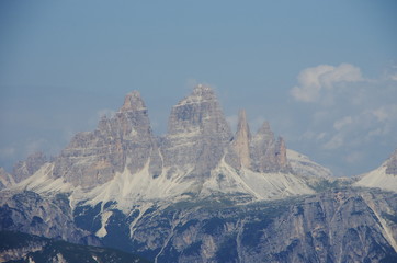 Tre Cime di Lavaredo from south