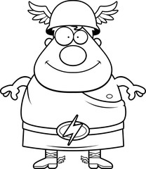 Happy Cartoon Hermes