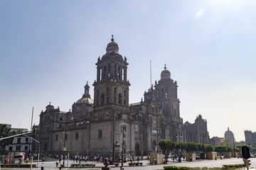 The Metropolitan Cathedral of the Mexico City (La Catedral Metropolitana de la Ciudad de Mexico)