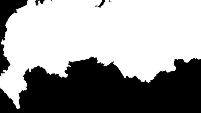 Ingush - Russia, republic extruded. Satellite