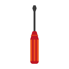 screwdriver tool icon image vector illustration design 