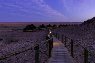 early morning at Namib desert