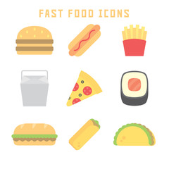 fast food icons