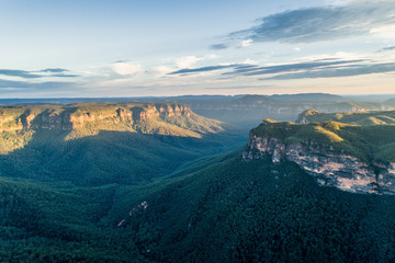 view of Govetts Creek Gorge from Point Pilcher Lookout