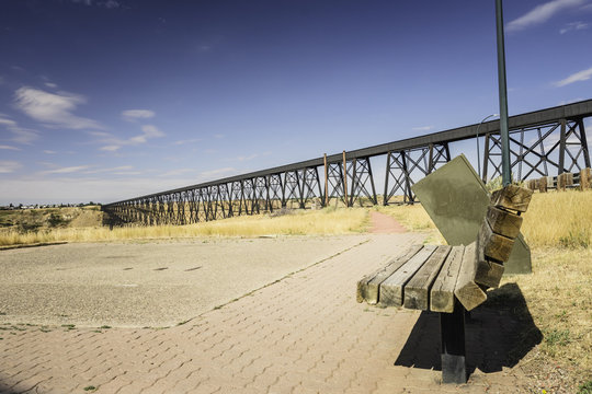 Lethbridge High Level Train Bridge