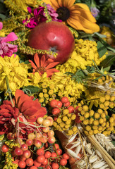 handmade  beautiful bouquets from flowers and herbs